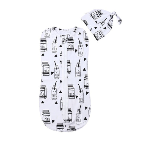 Image of 2PCS Soft Baby Swaddle Muslin Blanket
