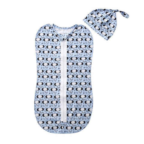 Image of 2PCS Soft Baby Swaddle Muslin Blanket