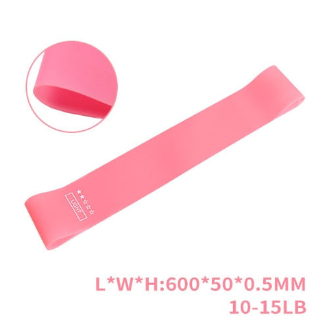 Image of 5pcs Elastic Bands For Fitness Gum Exercise Gym