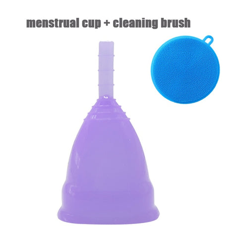 Image of 2pcs Menstrual Cup Medical Grade