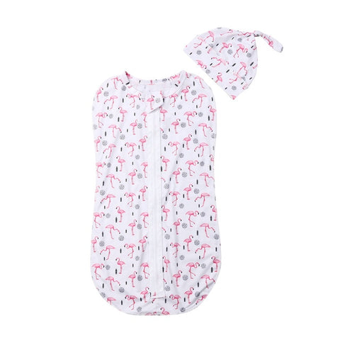 Image of 2PCS Soft Baby Swaddle Muslin Blanket