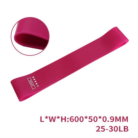 Image of 5pcs Elastic Bands For Fitness Gum Exercise Gym