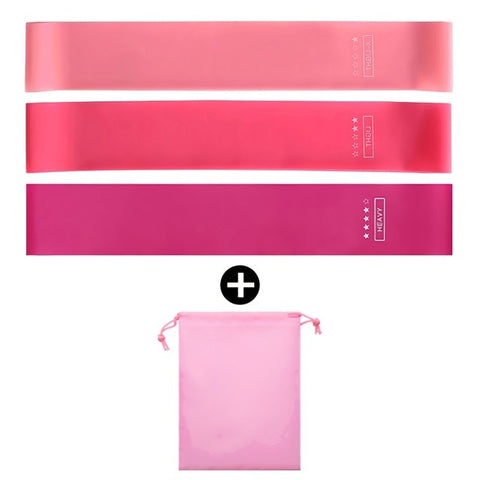 Image of 5pcs Elastic Bands For Fitness Gum Exercise Gym