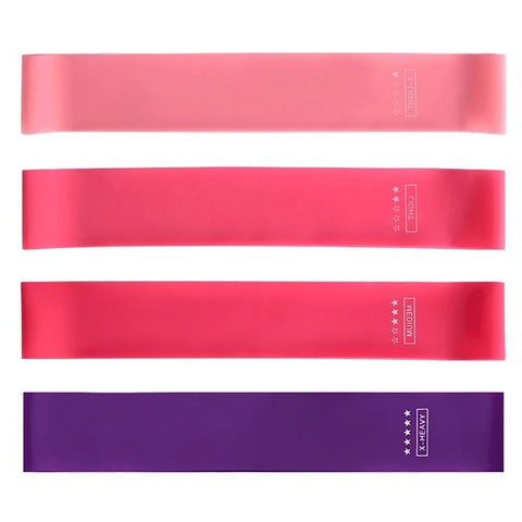 Image of 5pcs Elastic Bands For Fitness Gum Exercise Gym