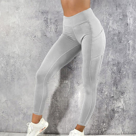 Image of Women Gym Leggings Sexy Fitness Push Up