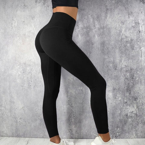 Image of Women Gym Leggings Sexy Fitness Push Up