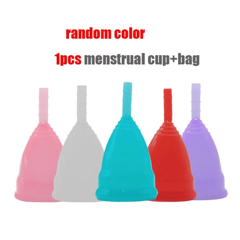 Image of 2pcs Menstrual Cup Medical Grade
